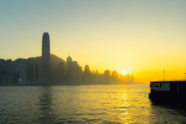 istock Victoria harbour hong kong 656068058