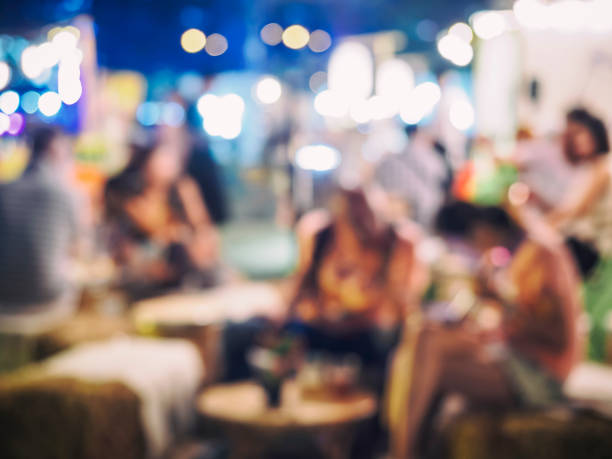 istock Festival Event Party Blurred People socialize 656097178