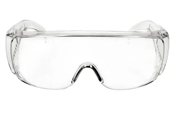 Photo of safety glasses