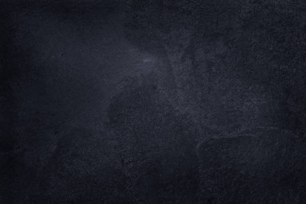 istock Dark gray black slate natural pattern for background and design. 656112168