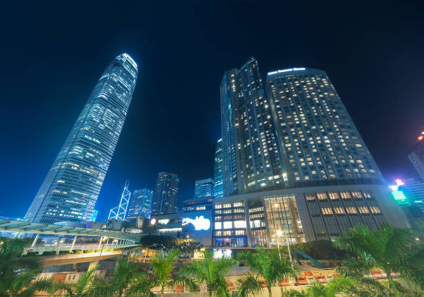 istock Modern office building in Hong Kong City 656112330