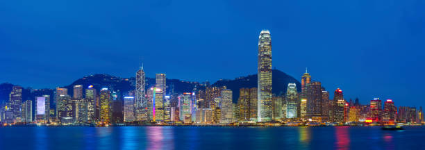istock Panorama of Hong Kong city 656112380