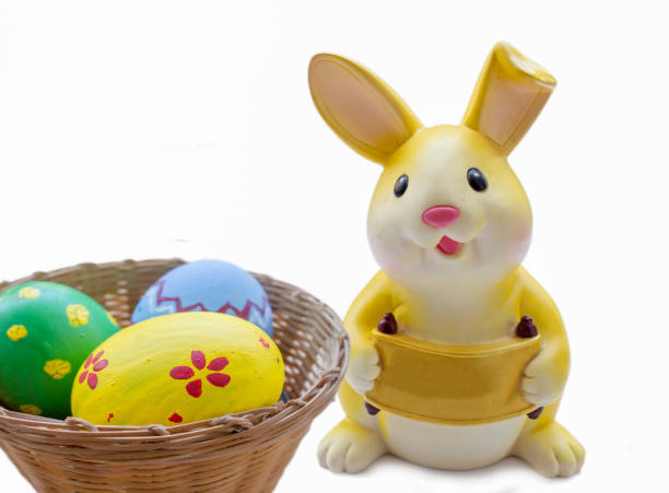 istock yellow rabbit piggy bank 656116230