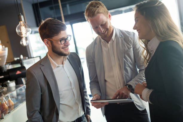 istock Business colleagues on a coffee break 656142598