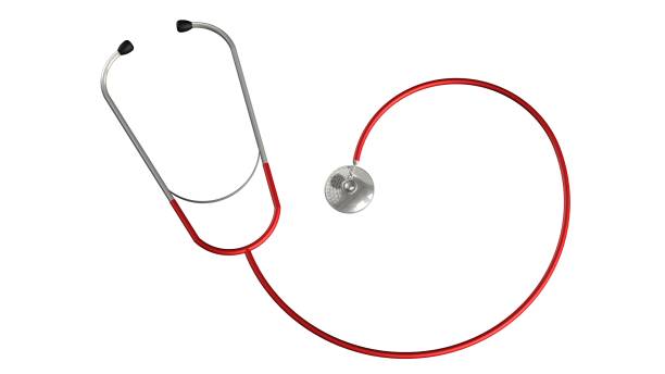 istock Stethoscope - medical equipment isolated on white 656146256