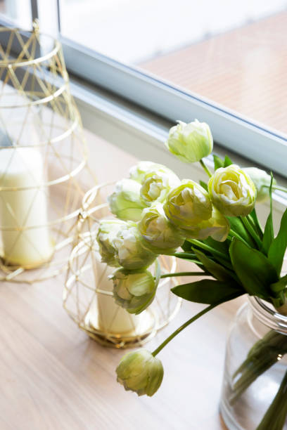 istock Fake flower decoration,close up 656146410