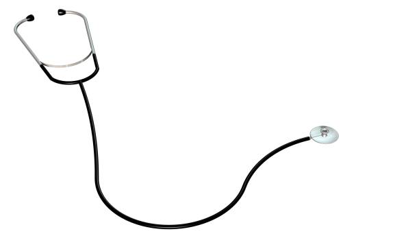 istock Stethoscope - medical equipment isolated on white 656148672