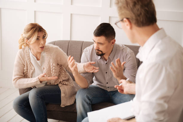 istock Unhappy moody couple fighting 656158272