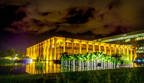 istock Brasilian Government Buildings at night 656159212
