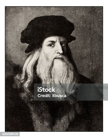 istock Leonardo's sketches and drawings: Leonardo da Vinci 656168426