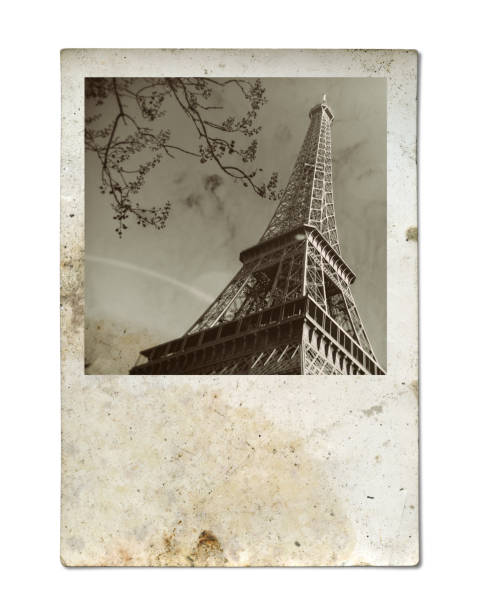 istock Old Paris Photo. Isolated on White Background. 656169244