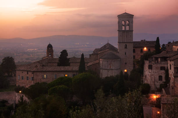 istock Old church in Assisi. 656169674