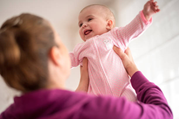 istock Mother with baby daughter 656172708