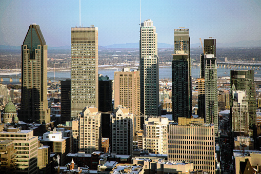 Montreal city center