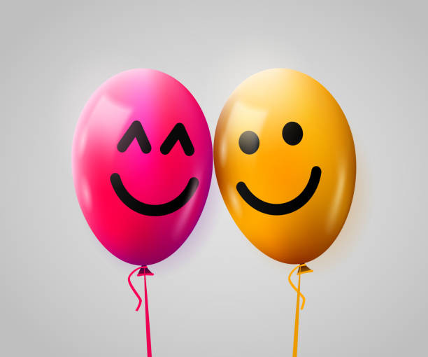 istock Pair of happy balloons in love. Valentines day concept. 656184194