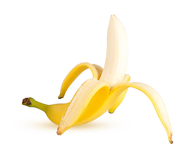 istock Healthy peeled banana 656184426
