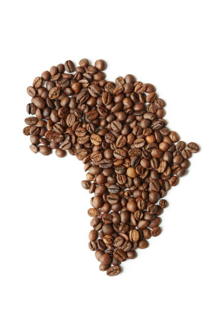 istock African Continent Made of Rich Brown Coffee Seeds 656200320