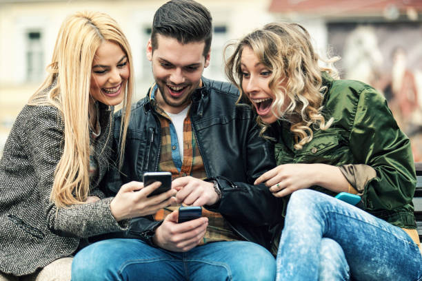 istock Group of Young People Enjoying Free Time 656218388