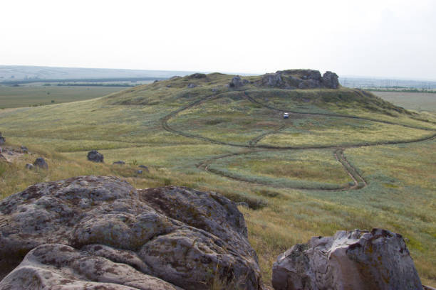 istock Nature Monument -Kamyshinskye Mountain Ears. 656222318