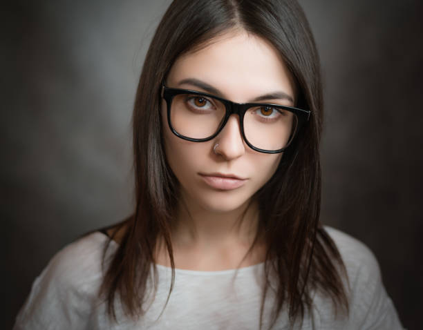 istock Woman wearing glasses. 656231102