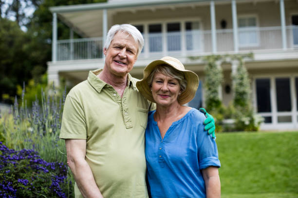 istock Portrait of senior couple 656238580