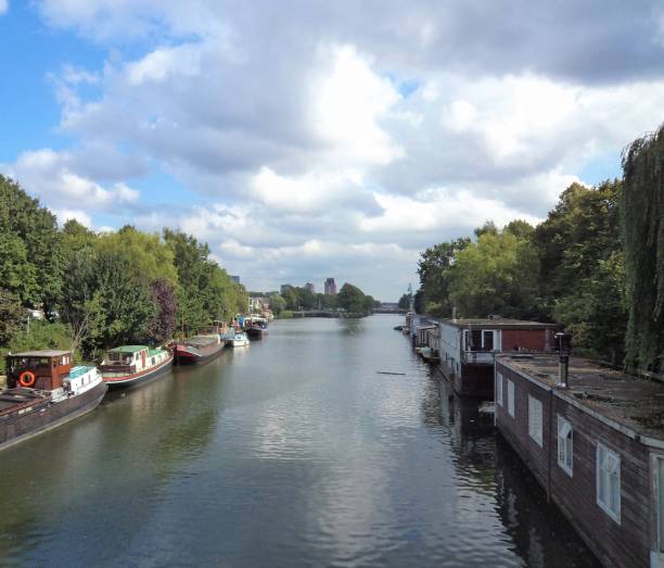 istock The river & trees & boats in the city 656242112