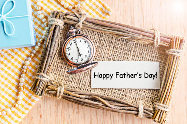 istock Happy father's day card paper 656249800