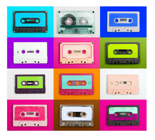 istock Cassette Tape Collection –  Vintage audio tapes 656260434