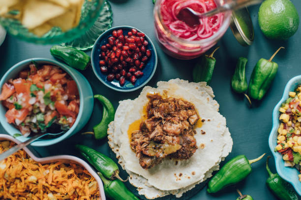 istock Taco Mexican tex med food still life 656265410