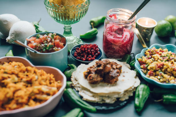 istock Taco Mexican tex med food still life 656265420