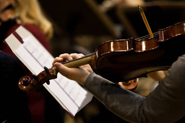 istock Hands musician playing the violin 656271812