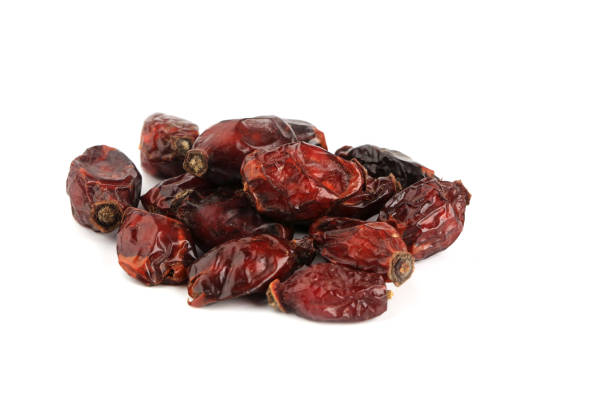 istock Dried rosehip isolated on white background 656273142