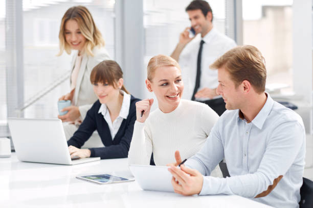 istock Business people at meeting 656273376