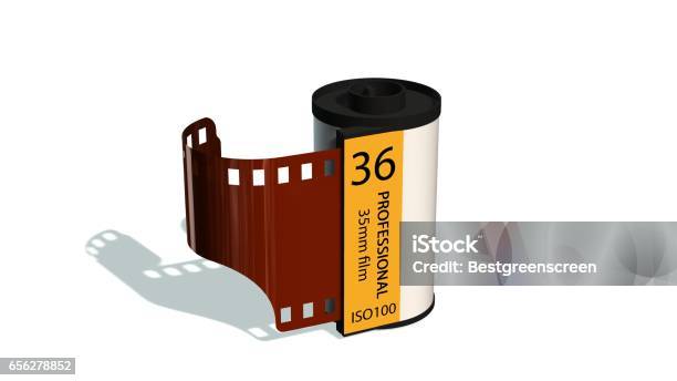 35mm 카메라 포토 필름 컨테이너 흰색 절연 0명에 대한 스톡 사진 및 기타 이미지 - 0명, 3차원 형태, 검은색 - iStock