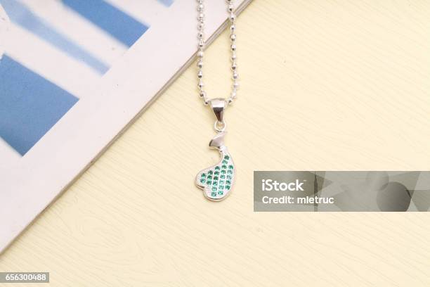 Charm Necklace Stock Photo - Download Image Now - Adult, Arts Culture and Entertainment, Beauty