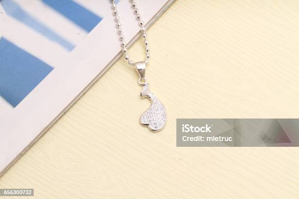 Charm Necklace Stock Photo - Download Image Now - Adult, Arts Culture and Entertainment, Beauty