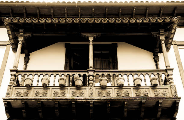 istock typical balcony at a spain facade - tenerife 656301206