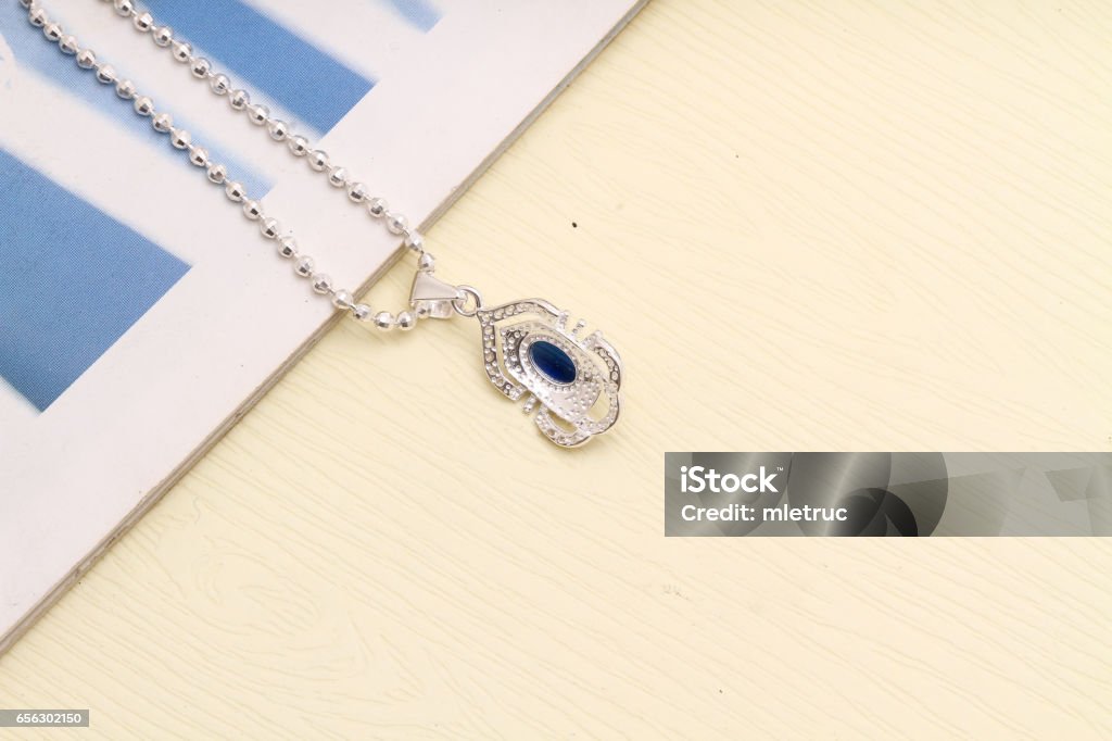 Charm Necklace Charm Necklace ,Jewel Adult Stock Photo