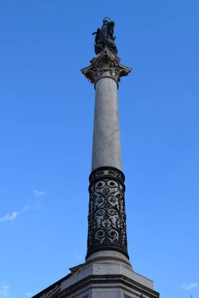istock Rome, Piazza de Spagna - Column of the Immaculate 656305426