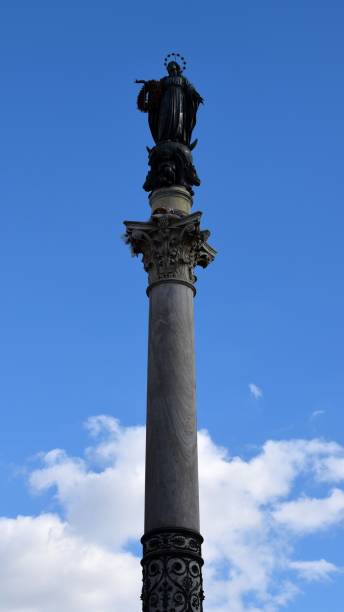 istock Column of the Immaculate - Piazza Mignanelli, Rome 656305428