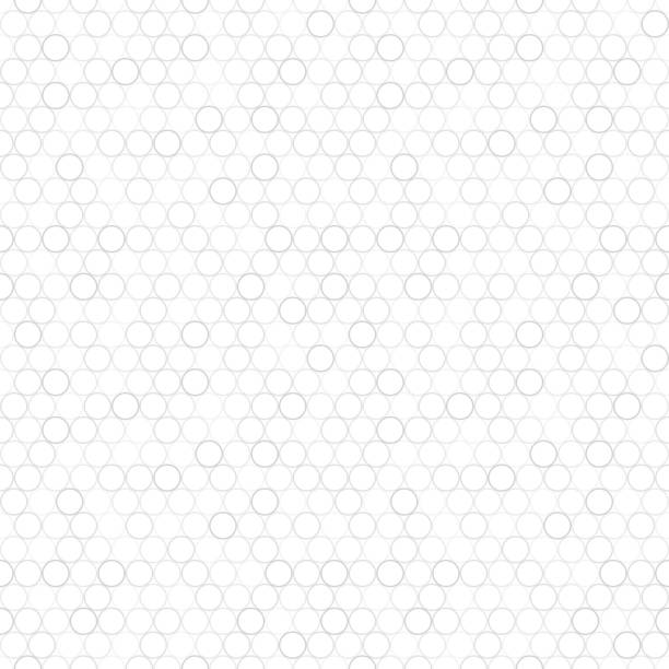 Simple seamless mosaic pattern with circles. Simple seamless mosaic pattern with circles. White and grey texture. simple circle patterns stock illustrations