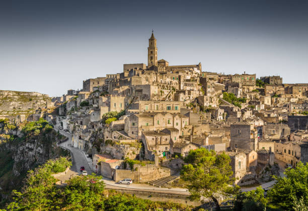 istock Ancient town of Matera at sunset, Basilicata, Italy 656331868
