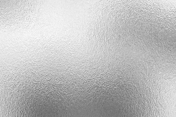 Photo of Silver foil texture