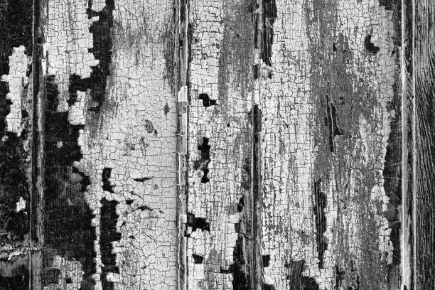 istock Wooden texture with scratches and cracks 656353112