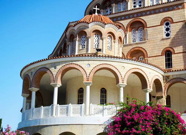 istock Saint Nectarios monastery Aegina Greece 656354248