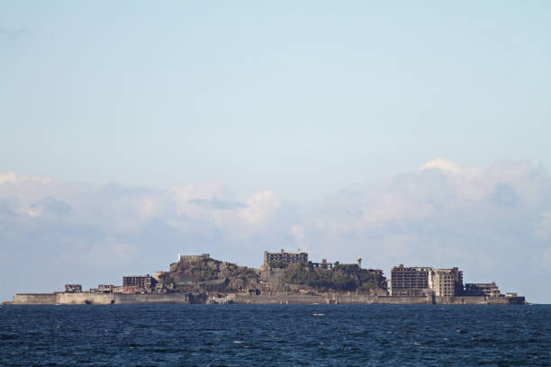 istock Gunkan jima (battleship island) in Nagasaki, Japan 656357368