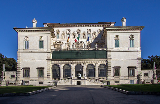 Villa Borghese (Galleria Borghese) in Rome, Italy
