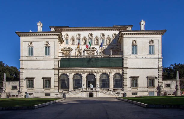 Villa Borghese (Galleria Borghese), Rome stock photo