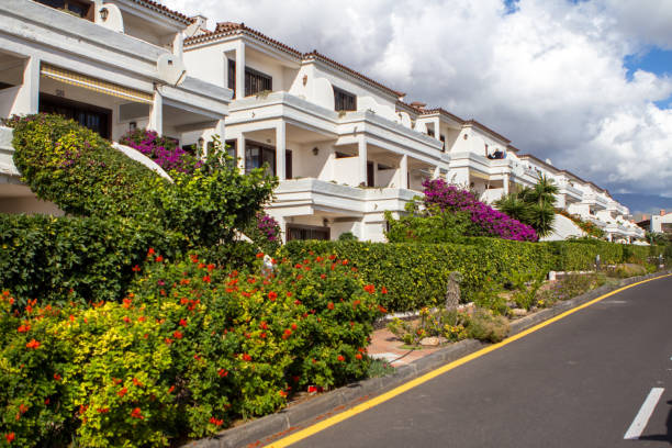 istock Modern residential buildings 656382398