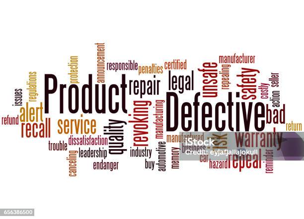 Vector Defect Product Defective Product Word Cloud Concept 3 Stock Illustration - Download ...